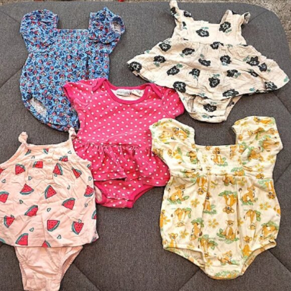 12 Month Baby Girl Clothes – 5 Pieces , $16 - Picture 1 of 1